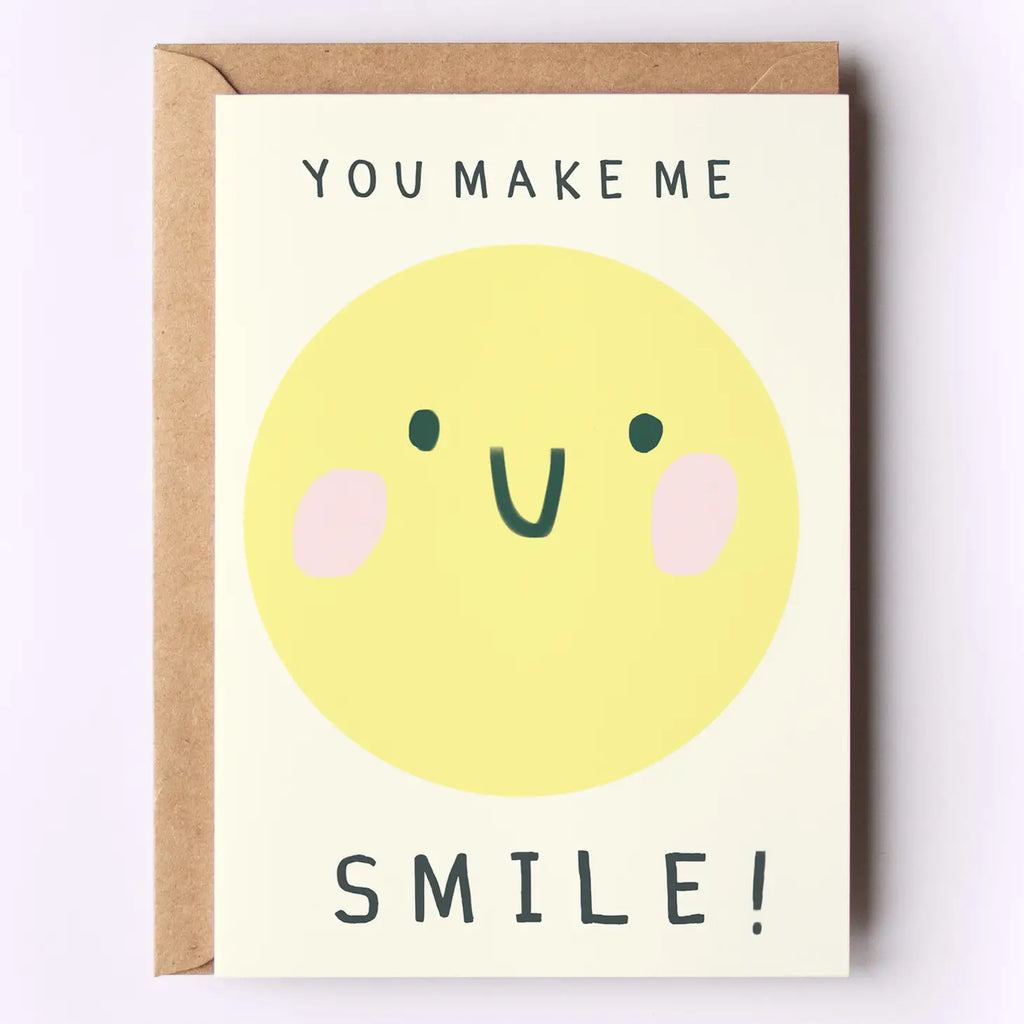 Darcie Olley You Make Me Smile Card