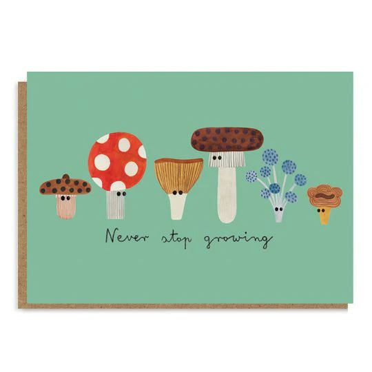 Daria Solak Illustrations Never Stop Growing Card