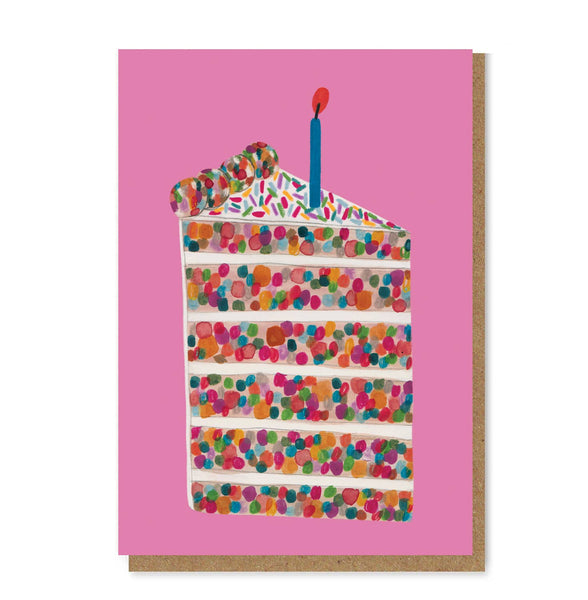 Daria Solak Illustrations Piece Of Cake Greetings Card