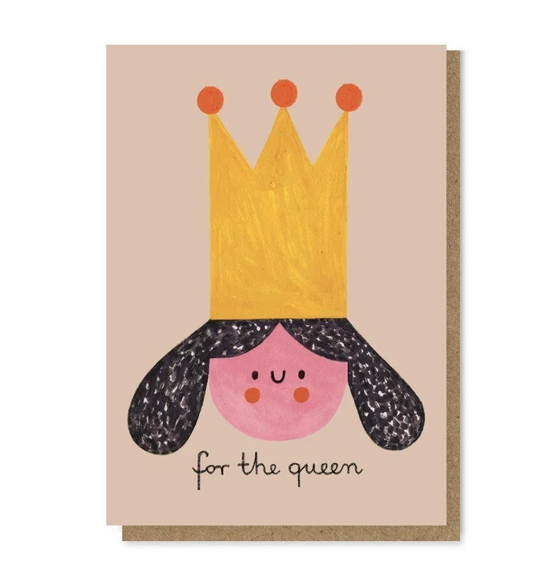 Daria Solak Illustrations The Queen Card