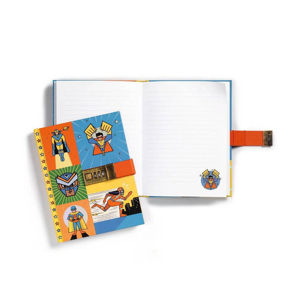 Djeco Lovely Paper Carnet Secret Diary - Ben