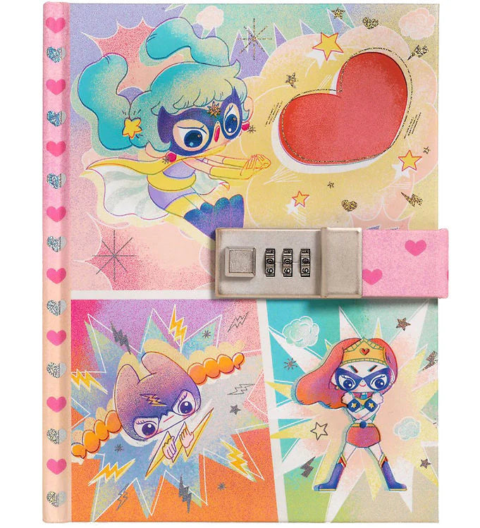 Djeco Lovely Paper Carnet Secret Diary - Lam