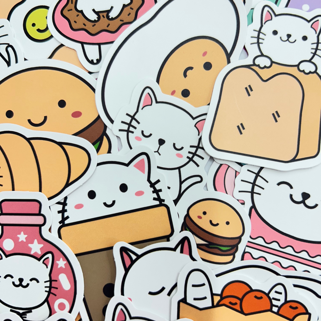 Foodie Cat Random Sticker