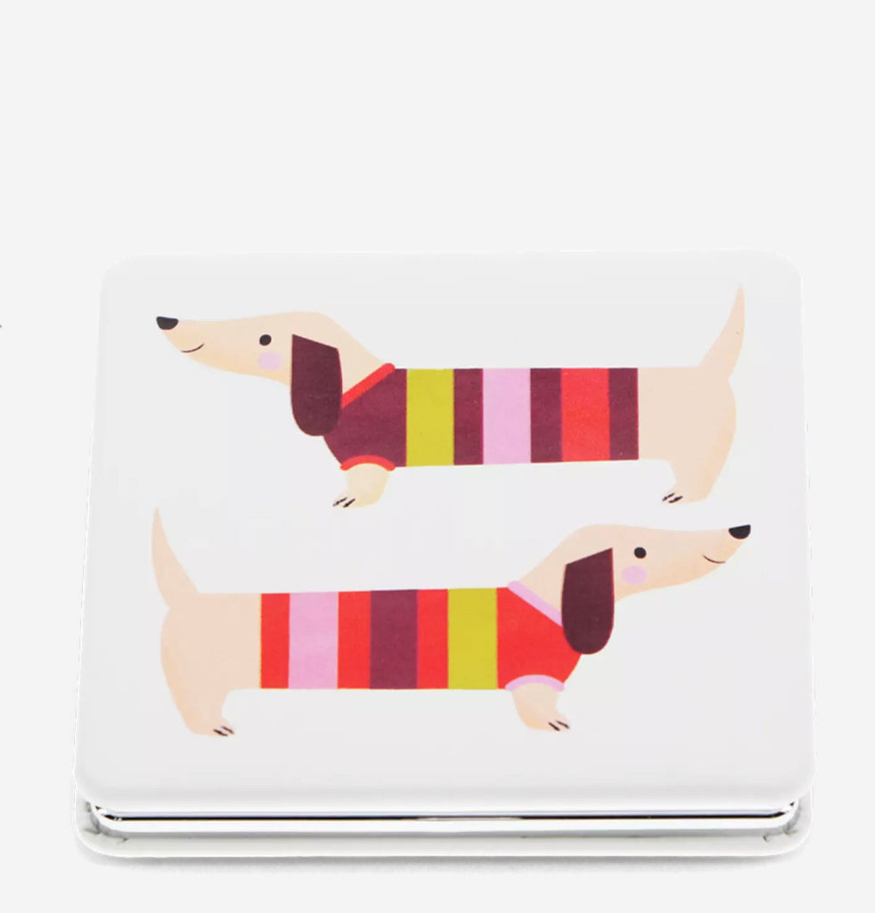 Pocket Mirror - Sausage Dog