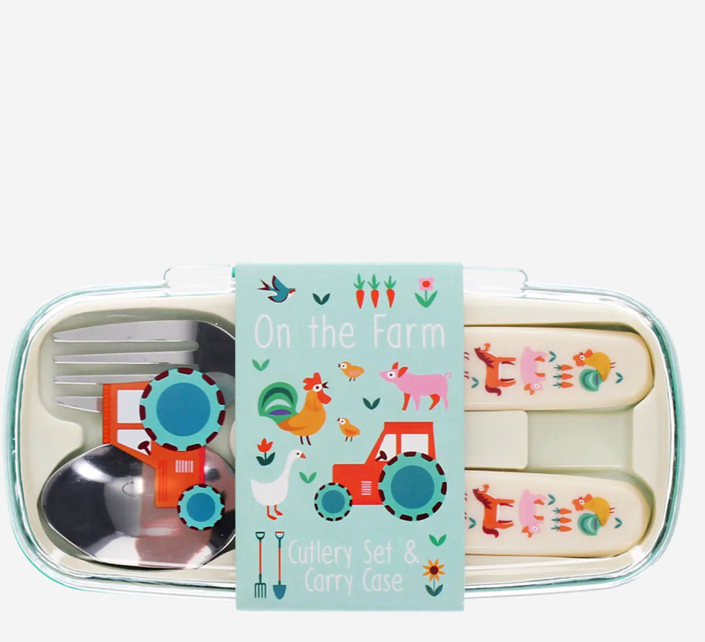 Children's cutlery set - Farmyard