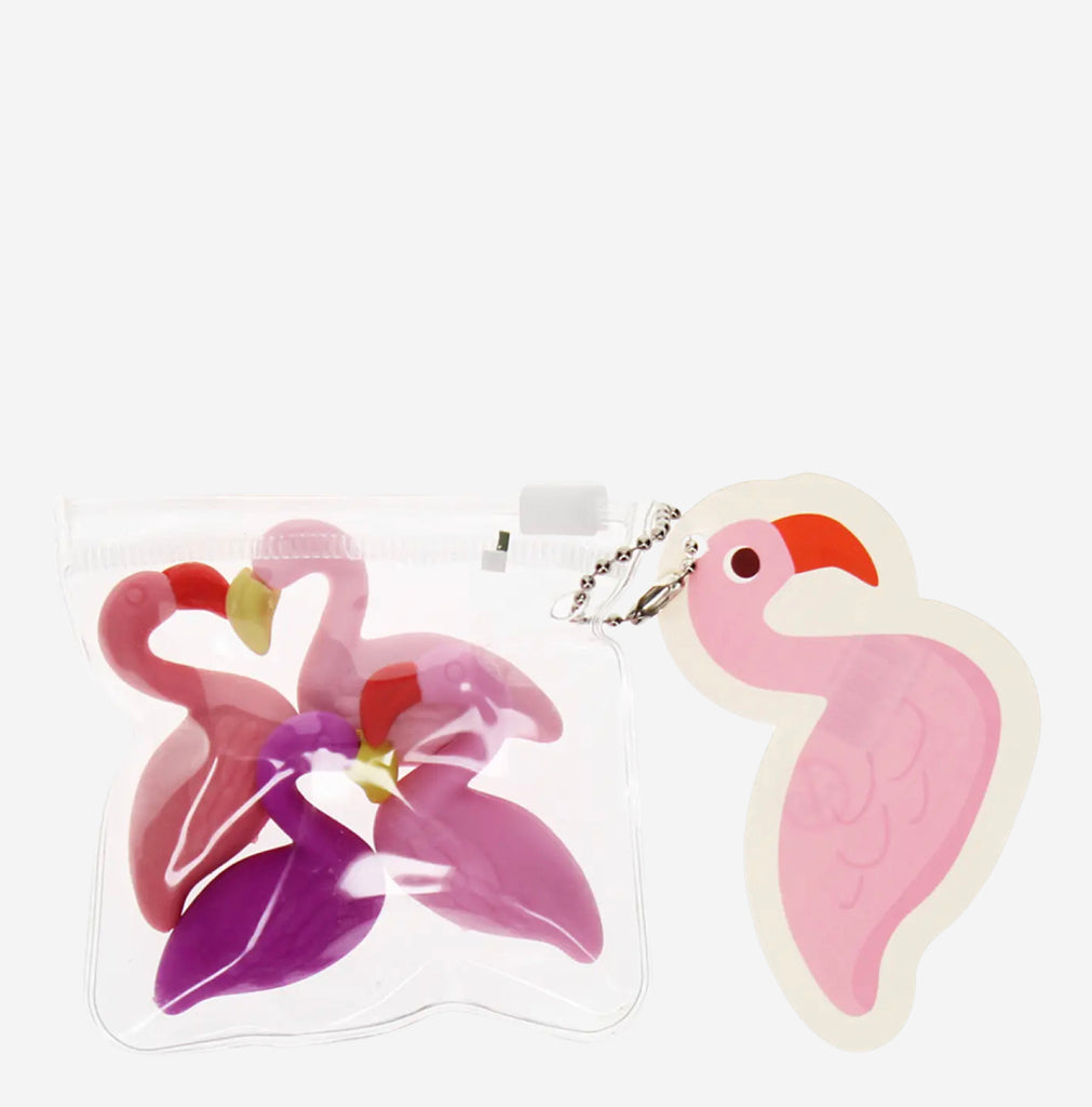 Rex London Flamingo Erasers - Set Of Four