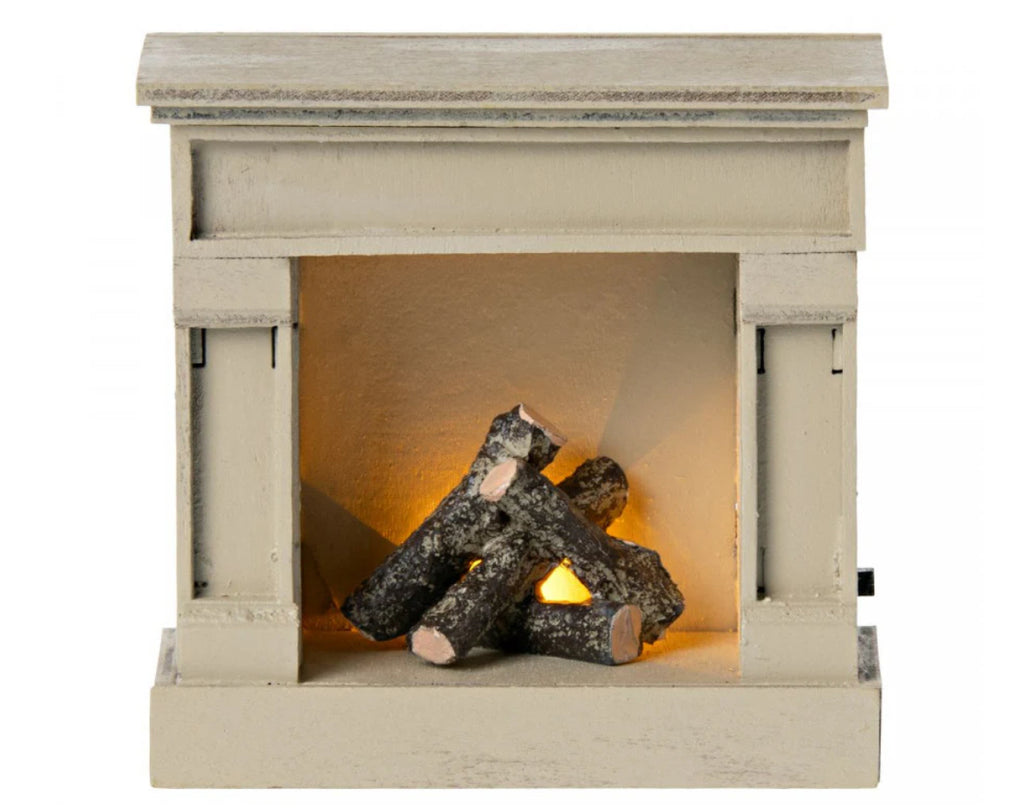 Maileg Fireplace - Off White