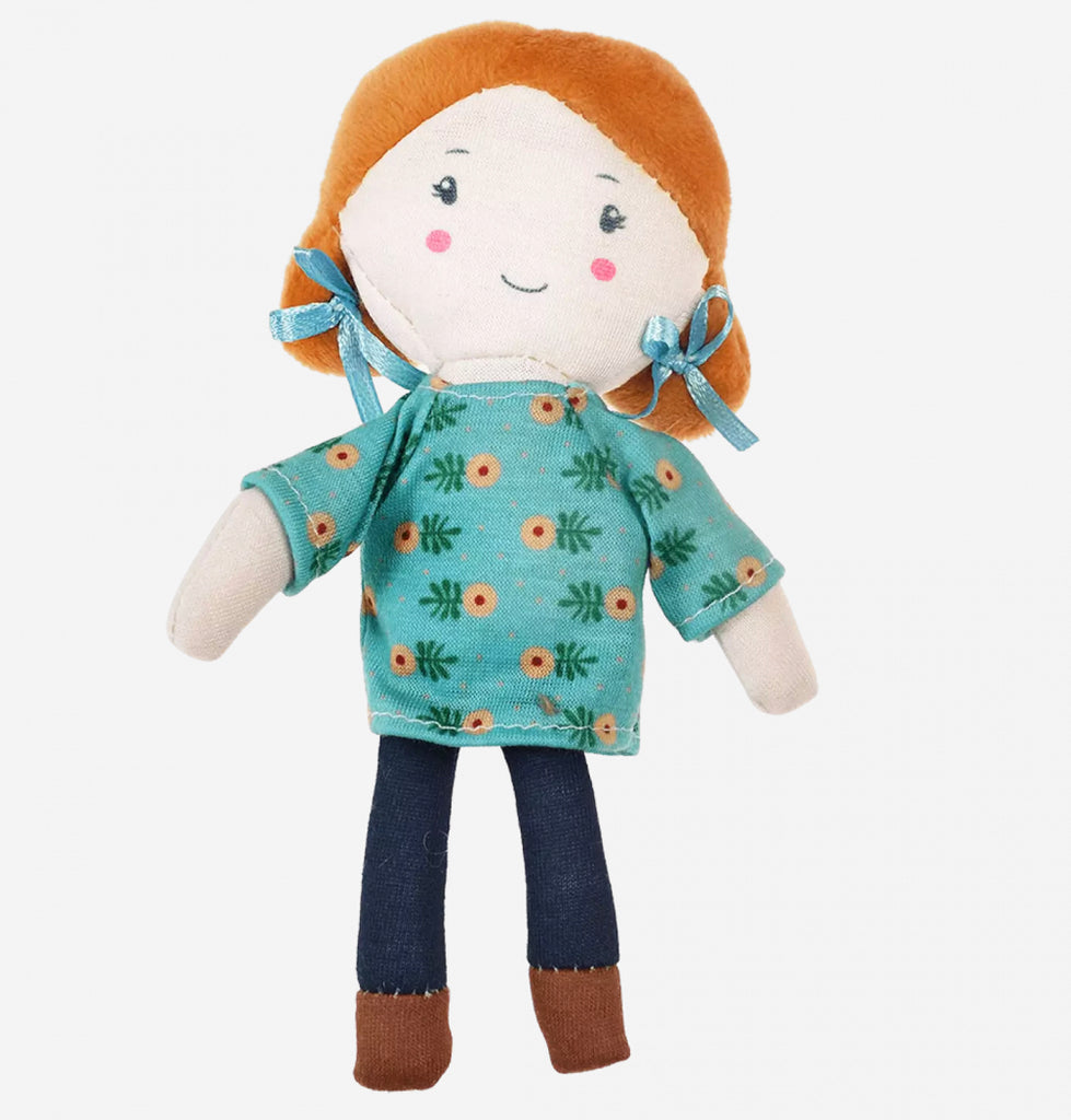 Dolly in a box - Little Paris rag doll