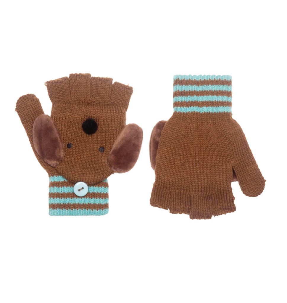 Rockahula Morris Sausage Dog Knitted Gloves