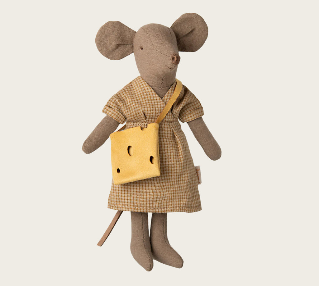 Maileg Mum Mouse, Light Brown