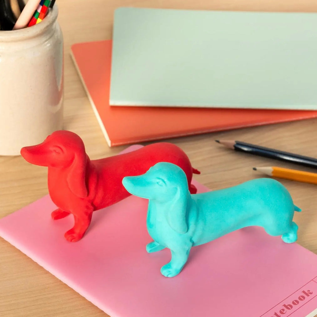 Rex London Giant Sausage Dog Eraser - Red