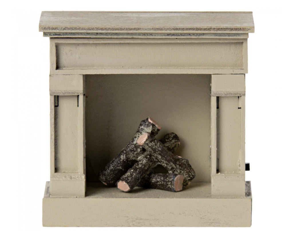 Maileg Fireplace - Off White