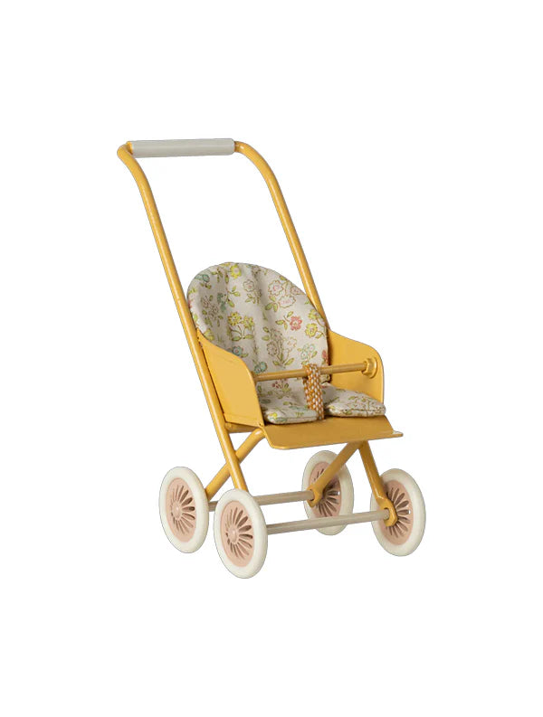 Maileg Stroller Micro - Yellow