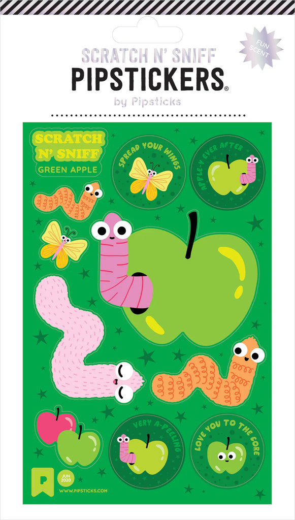 Pipsticks Apple of My Eye Scratch 'n Sniff Stickers