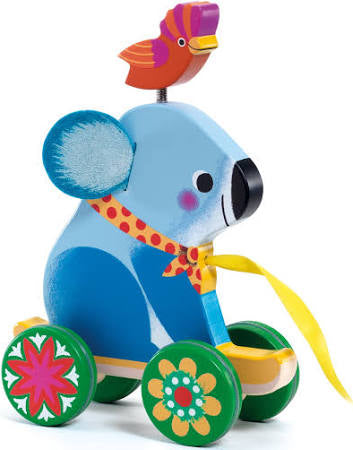 Djeco Wooden Pull along Toy - Otto