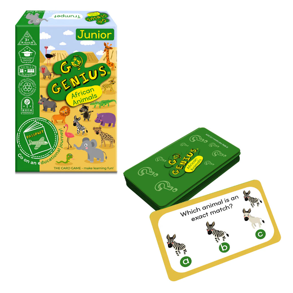 Go Genius Junior Animal Card Games