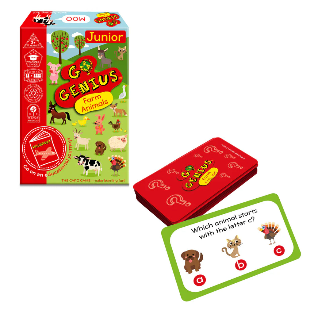 Go Genius Junior Animal Card Games