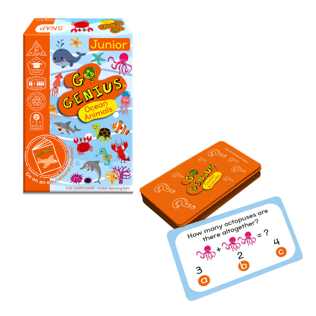 Go Genius Junior Animal Card Games