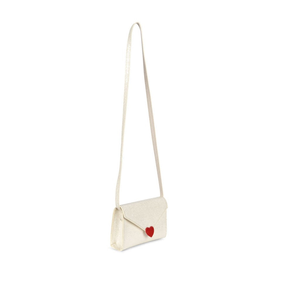 Konges Sløjd Love Letter Bag - Cream Glitter