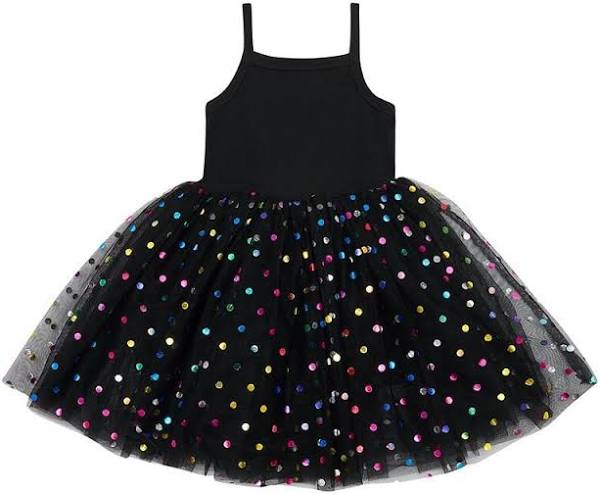 Bob & Blossom Black Spot Dress