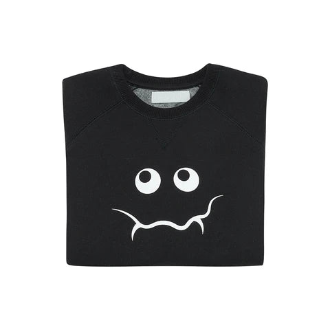 Bob & Blossom Black Monster Sweatshirt