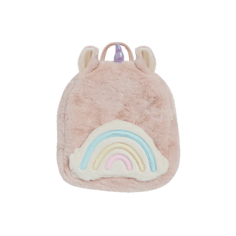 Olli Ella Hopalong Unicorn Backpack - Pink