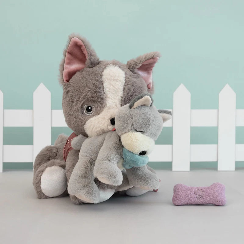 Olli Ella Binky Puppy - Banjo/Grey