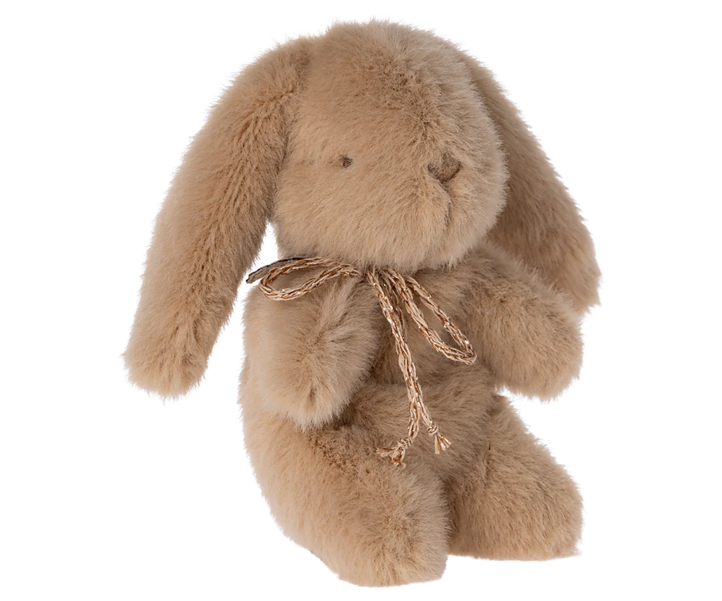 Maileg Mini Plush Bunny - Cream Peach AW24