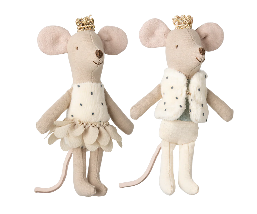 Maileg Royal Twins Mice - Liitle Sister & Brother