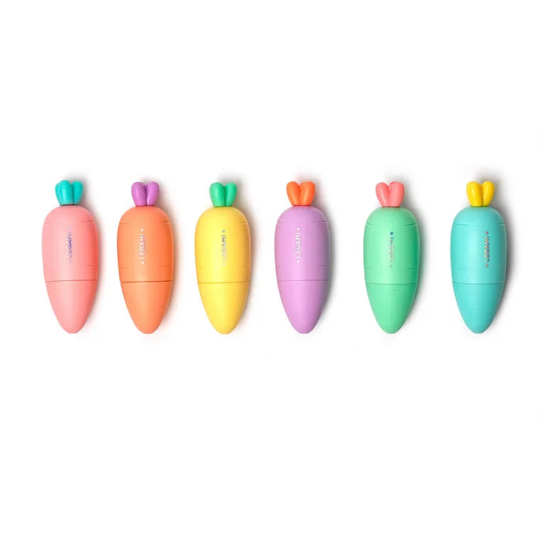 Legami Carrate Team - 6 Mini Highlighters