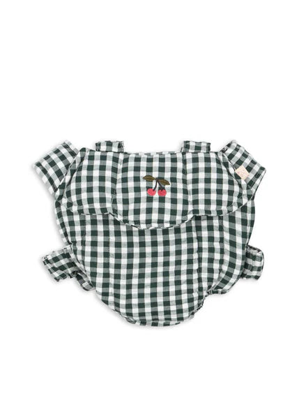 Konges Sløjd Doll Carrier - Green Check