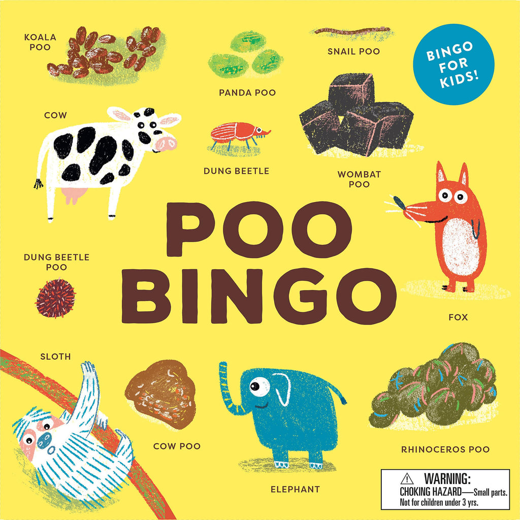 Poo Bingo for Kids