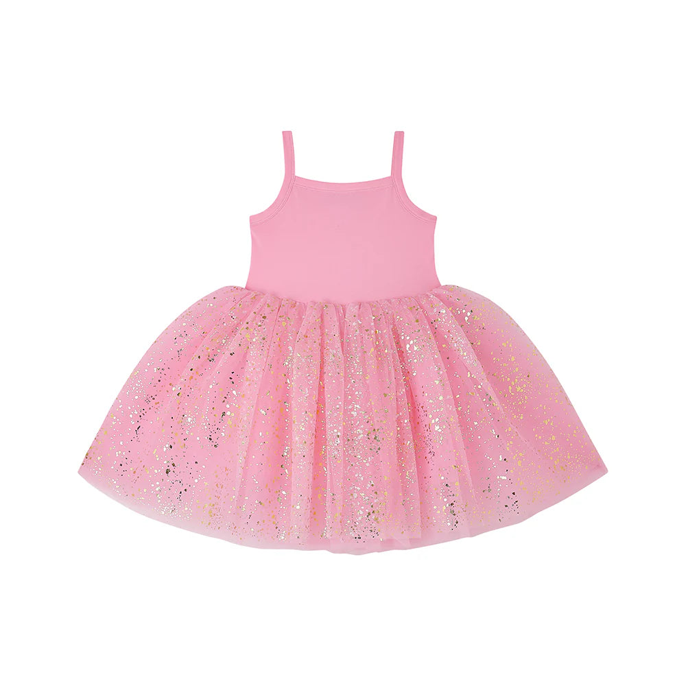 Bob & Blossom Hot Pink Sparkle Dress