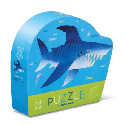 Crocodile Creek Mini Puzzle Shark City