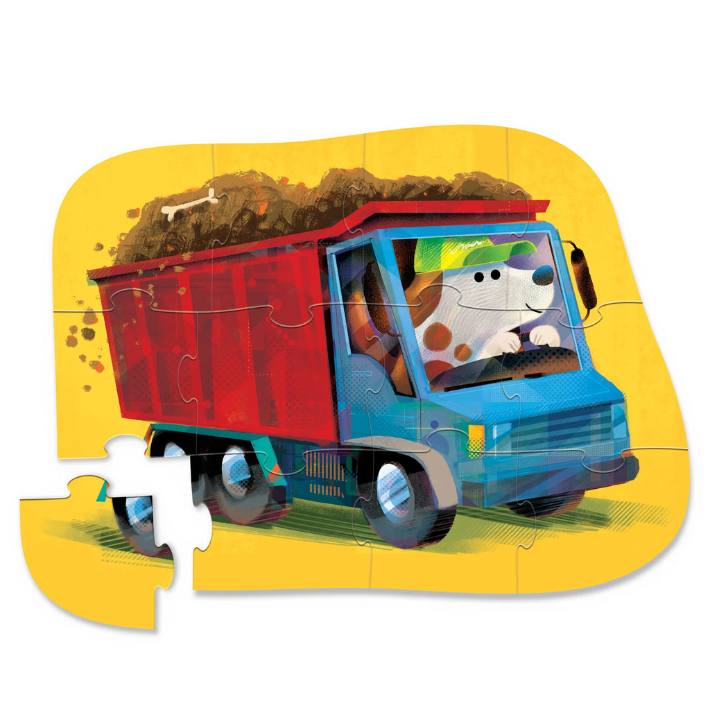 Crocodile Creek Mini Puzzle Go Big Dog