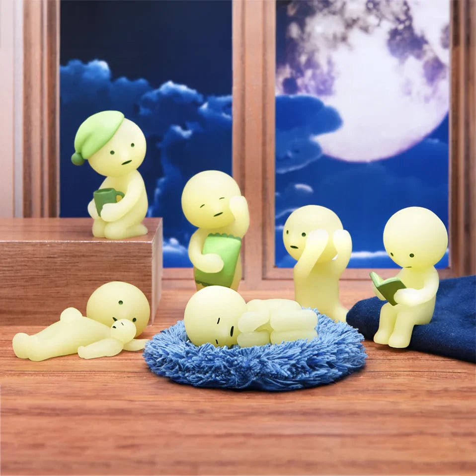 Smiski Hippers Decorative Mini Figures - Bed