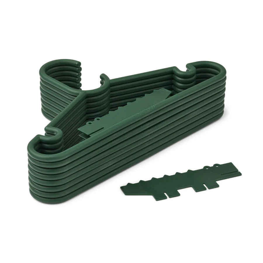 Liewood Falton Hanger 8-pack- Garden green