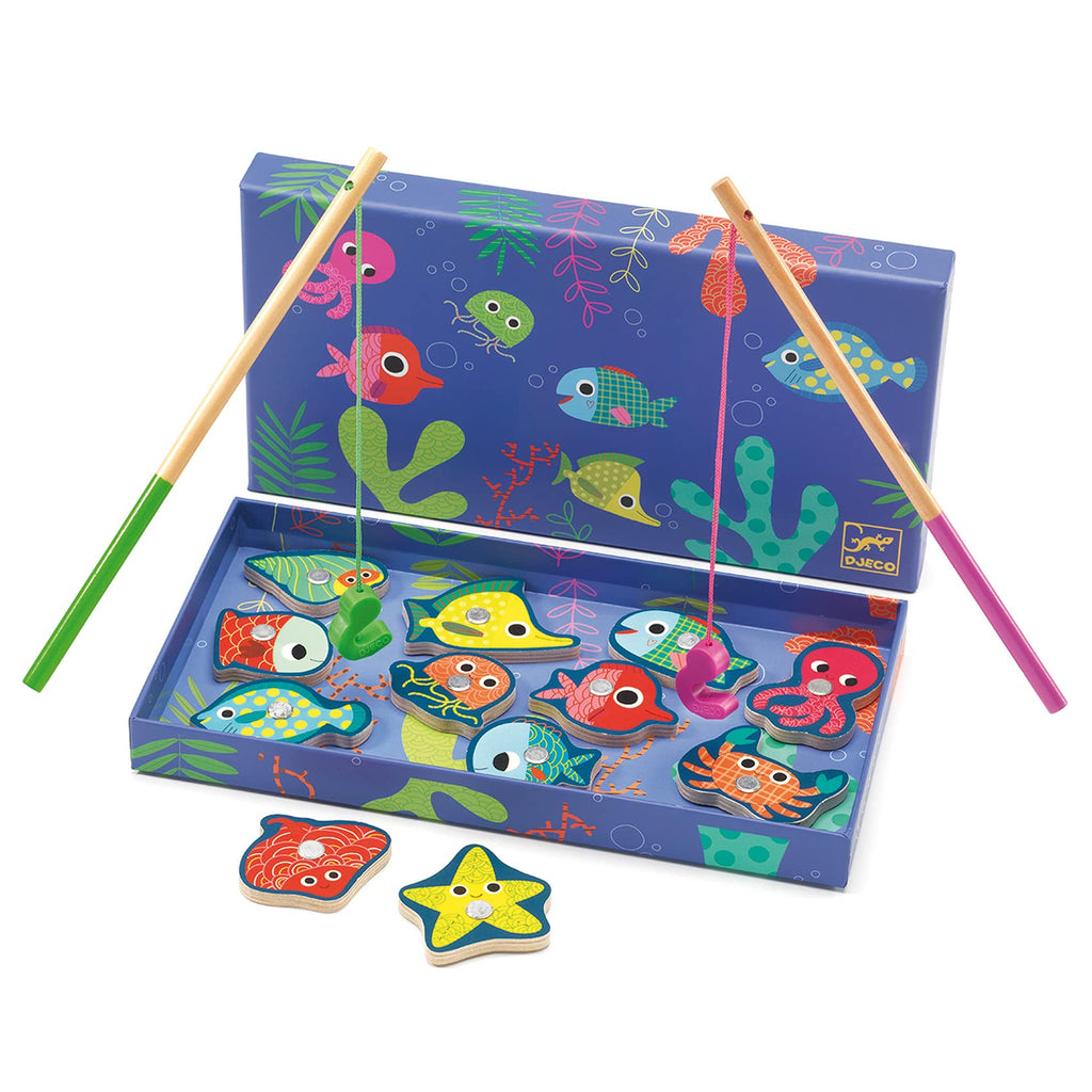 Djeco Magnetic Fishing Colour Game