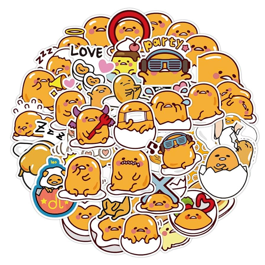 Gudetama Random Sticker