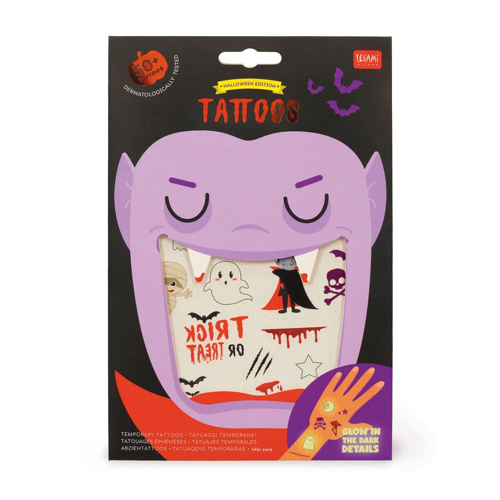 Legami Halloween Temporary Tattoos