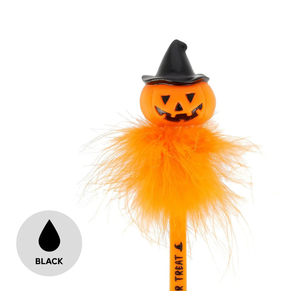 Legami Light-up Ballpoint Pen - Pumpkin