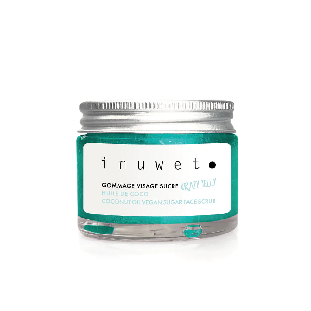 INUWET Crazy Jelly Blue Lagoon Face Sugar ScrubINUWET Crazy Jelly Blue Lagoon Face Sugar Scrub