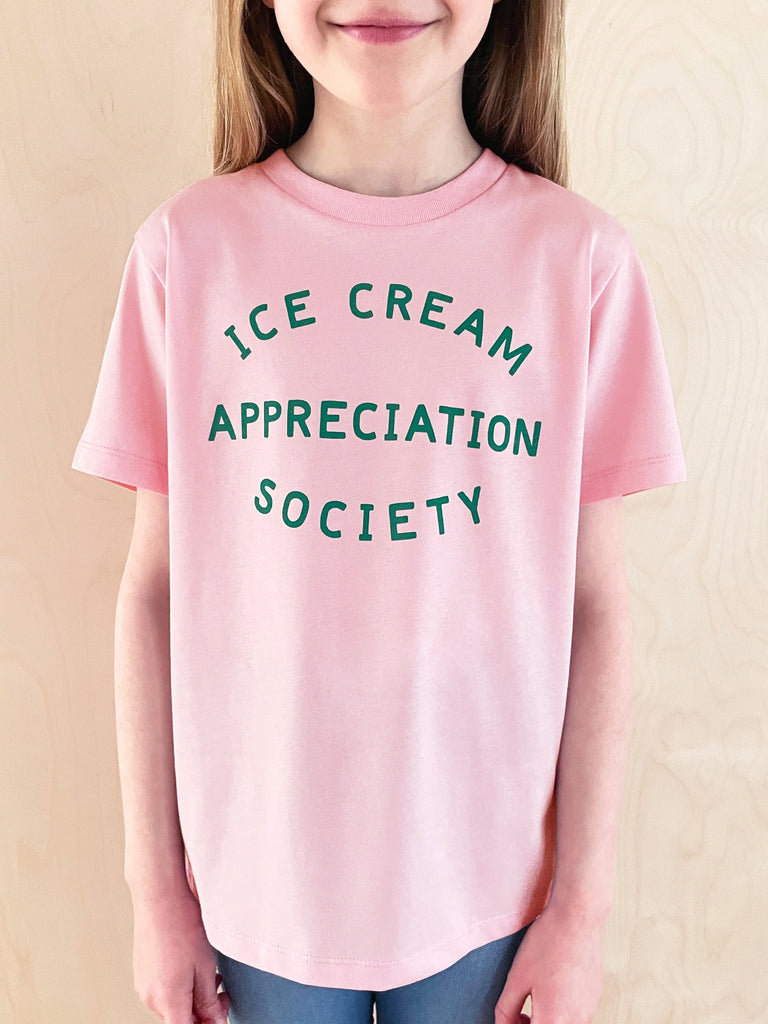 Ice Cream Appreciation Society T-shirt - Strawberry