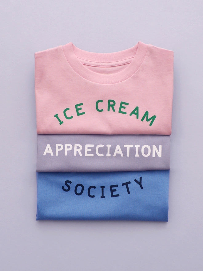 Ice Cream Appreciation Society T-shirt - Strawberry