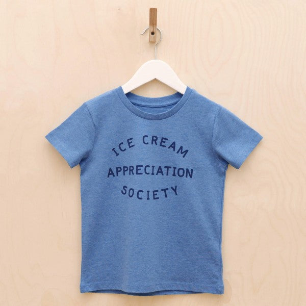 Ice Cream Appreciation Society T-shirt - Blueberry