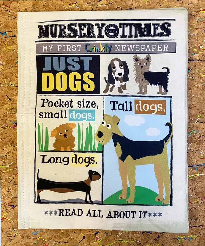 Jo & Nic's Crinkly Books Nursery Times - Just Dogs
