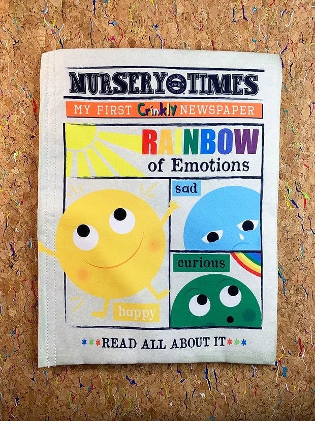Jo & Nic's Crinkly Books Nursery Times - Rainbow of Emotions