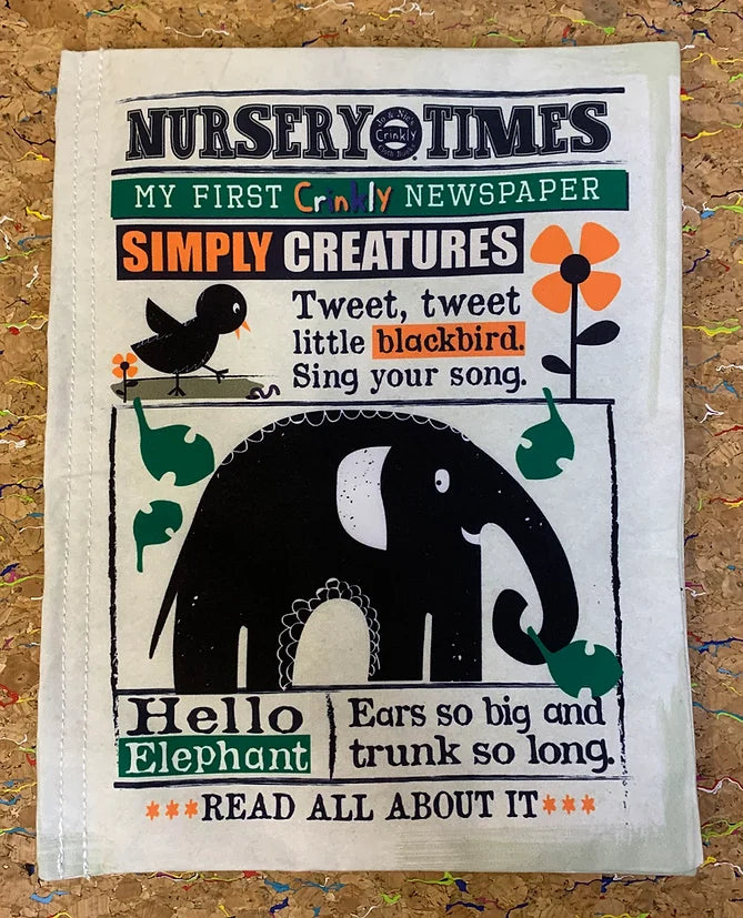 Jo & Nic's Crinkly Books Nursery Times - Simply Creatures