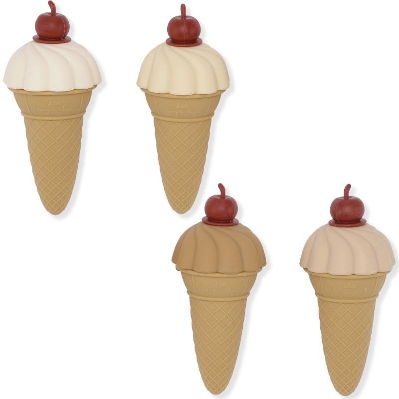 Konges Slojd 4 Pack Silicone Ice Cream Moulds