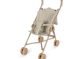 Konges Slojd Doll Stroller- Tea Check